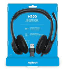 LOGITECH AURIC. C/MIC USB H390