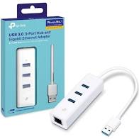 TP AD.USB A RJ45+HUB 3.0 UE330