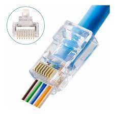 UL PLUG RJ45 5e BOLSAX100