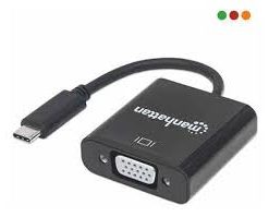 VGA A USB-C CONVERSOR MANHATTA