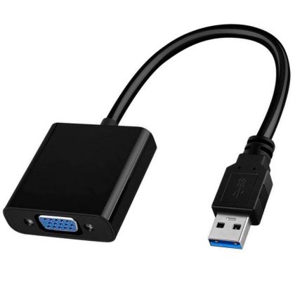 USB 3.0 A VGA P.VIDEO EXTERNA