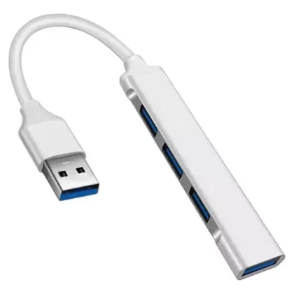 HUB USB  4x 3.0 SILVER SKYWAY