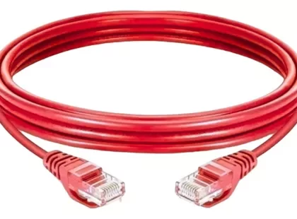 UTP CORTES VARIOS CAT 5e ROJO