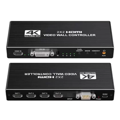 HDMI VIDEO WALL 1X4 CON AUDIO