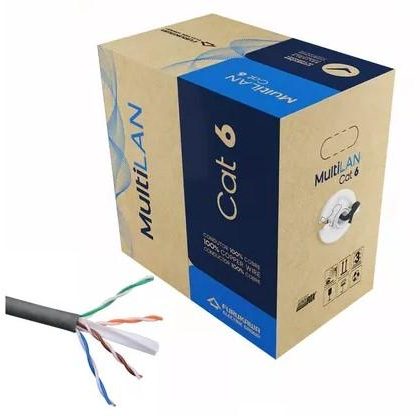 CABLE FKW UTP CAT6 MULTILAN X305MT GRIS IEC 603321