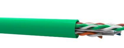 CABLE FKW UTP CAT6 GIGALAN X305MT V/GREEN LSZH