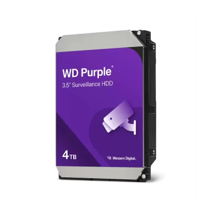 Disco Interno HDD WESTERN DIGITAL Purple 4TB 3.5″ SATA 3.0 128MB Disco Interno HDD WESTERN DIGITAL Purple 4TB 3.5″ SATA 3.0 128MB