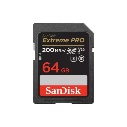 Tarjeta SD Sandisk Extreme PRO 64GB 200MB/s 4K