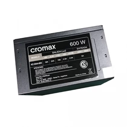 Fuente CROMAX KC-DDA-600 600W Standard ATX Fijo