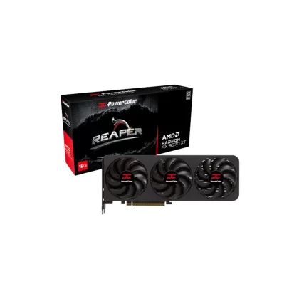 Placa de Video Powercolor Reaper AMD Radeon RX 9070 XT 16GB GDDR6