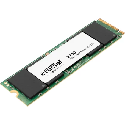 Disco Crucial 480GB E100 PCIe Gen4 2280 NVMe M.2 4700MB/s Disco Crucial 480GB E100 PCIe Gen4 2280 NVMe M.2 4700MB/s