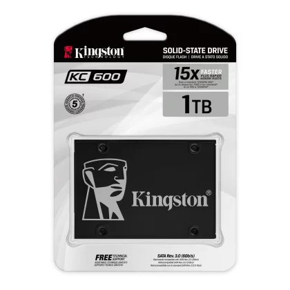 Disco Interno SSD KINGSTON KC600 1024GB 2.5″ SATA 3.0 550MB/s Disco Interno SSD KINGSTON KC600 1024GB 2.5″ SATA 3.0 550MB/s