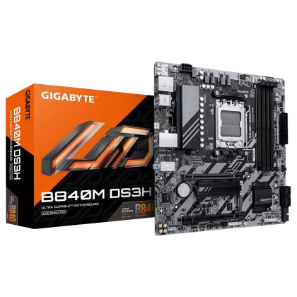 Motherboard (AM5) GIGABYTE B840M DS3H Motherboard (AM5) GIGABYTE B840M DS3H