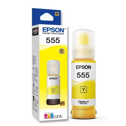 Botella de Tinta EPSON 555 Amarillo Botella de Tinta EPSON 555 Amarillo
