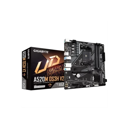 Motherboard (AM4) GIGABYTE A520M DS3H V2 Motherboard (AM4) GIGABYTE A520M DS3H V2