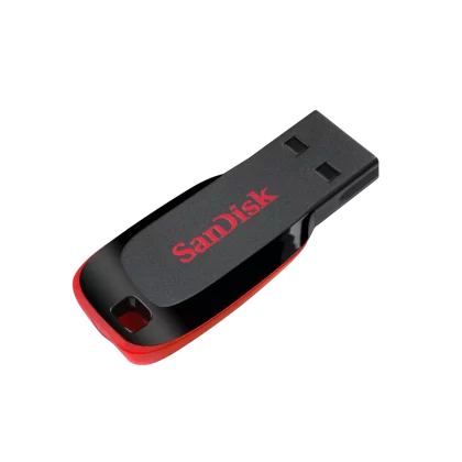 Pen Drive SANDISK Cruzer Blade 128GB USB 2.0 Tipo A Negro