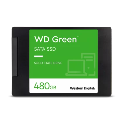 Disco Interno SSD WESTERN DIGITAL Green 480GB 2.5″ SATA 3.0 545MB/s Disco Interno SSD WESTERN DIGITAL Green 480GB 2.5″ SATA 3.0 545MB/s