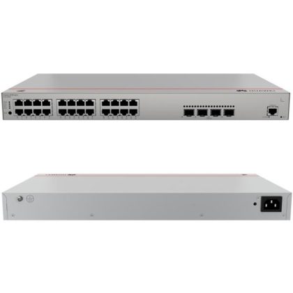 SWITCH HUAWEI EBG 24P GB POE+(400W) 4SFP+ 10GE L3