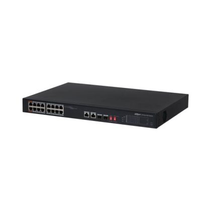 SWITCH DAHUA 16 PUERTOS POE 2 SFP NO ADM 135W