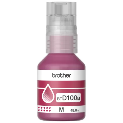 Botella de tinta Brother BTD100 Color Magenta Botella de tinta Brother BTD100 Color Magenta