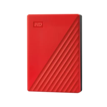 Disco duro portatil WD My Passport 4TB USB 3.2 Rojo Disco duro portatil WD My Passport 4TB USB 3.2 Rojo