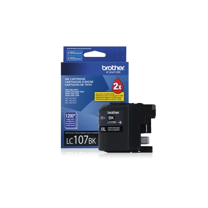 Cartucho tinta LC107BK Negro