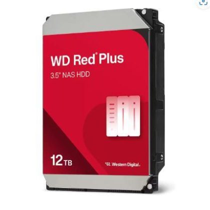 WD UNIDAD DE DISCO DURO RED PLUS 12TB NAS WD UNIDAD DE DISCO DURO RED PLUS 12TB NAS