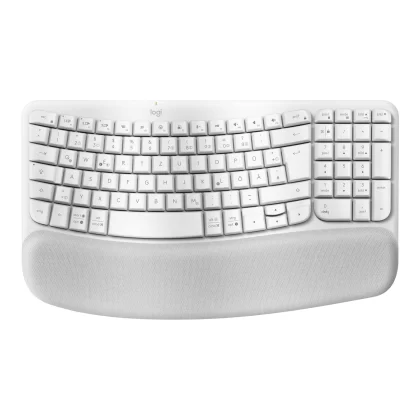 Teclado InalÃ¡mbrico Logitech Wave Blanco