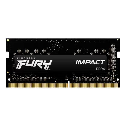 Memoria SODIMM Fury DDR4 16GB 3200MHz Impact Negra Memoria SODIMM Fury DDR4 16GB 3200MHz Impact Negra