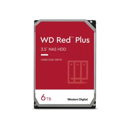 Disco duro interno WD 6TB 3.5″ Red SATA 256MB 5400