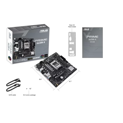 Motherboard ASUS PRIME A620M-K AM5 DDR5 Motherboard ASUS PRIME A620M-K AM5 DDR5