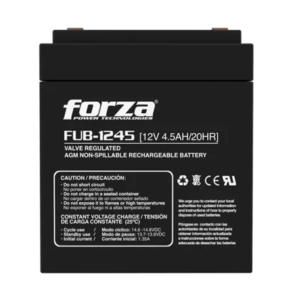 Bateria FUB FORZA sellada plomo acido 12v 4.5Ah Bateria FUB FORZA sellada plomo acido 12v 4.5Ah