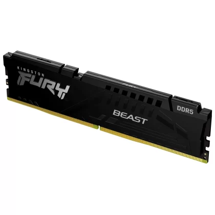 Memoria Ram UDIMM KINGSTON Fury Beast 16GB DDR5 6000MHz CL36 1.35V Single Negro