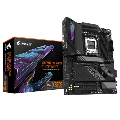 Motherboard (AM5) GIGABYTE X870E AORUS ELITE WIFI7 DDR5 Motherboard (AM5) GIGABYTE X870E AORUS ELITE WIFI7 DDR5