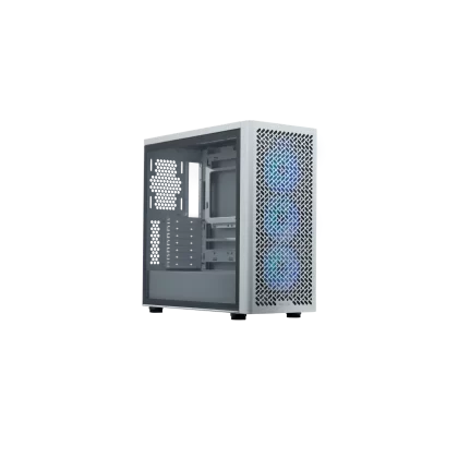 Gabinete Cooler Master Elite 502 White 3 Fans ARGB s/fuente