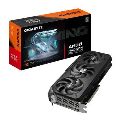 Placa de Video GIGABYTE Radeon RX 9070 GAMING 16G Placa de Video GIGABYTE Radeon RX 9070 GAMING 16G