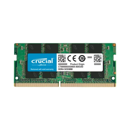 Memoria Ram SODIMM CRUCIAL CT 8GB DDR4 3200MHz CL19 1.20V Single Verde Memoria Ram SODIMM CRUCIAL CT 8GB DDR4 3200MHz CL19 1.20V Single Verde