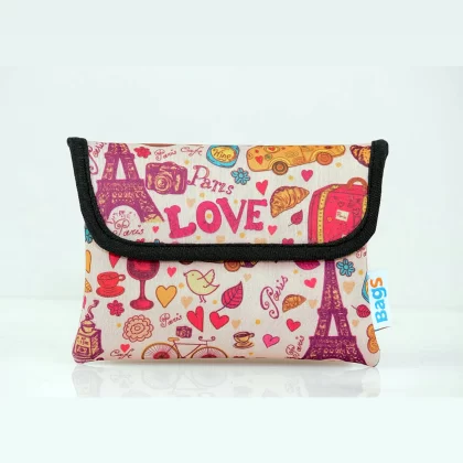 Funda p/Disco Externo BAGS FNGPS/CAM-LP Love Paris Estampado Funda p/Disco Externo BAGS FNGPS/CAM-LP Love Paris Estampado