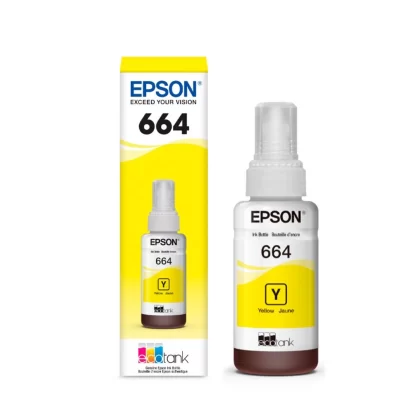 Botella de Tinta EPSON 664 Amarillo Botella de Tinta EPSON 664 Amarillo
