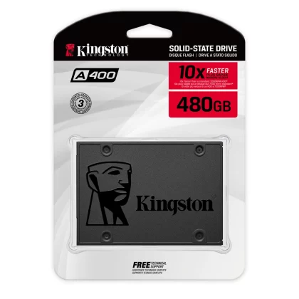 Disco Interno SSD KINGSTON A400 480GB 2.5″ SATA 3.0 500MB/s Disco Interno SSD KINGSTON A400 480GB 2.5″ SATA 3.0 500MB/s