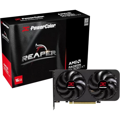 Placa de Video Powercolor Reaper AMD Radeon RX 9060 XT 16GB GDDR6 Placa de Video Powercolor Reaper AMD Radeon RX 9060 XT 16GB GDDR6